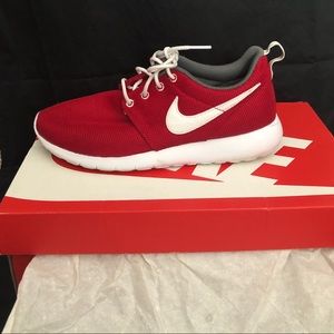Nike Roshe One (GS) Red/White-Dark Grey